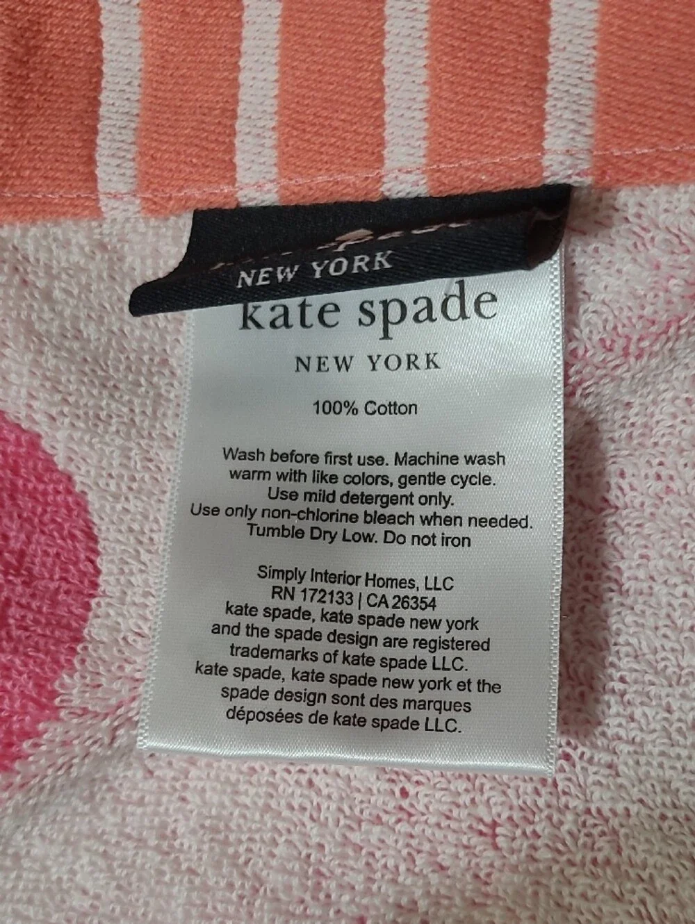 Kate Spade Polka Dot Beach Towel